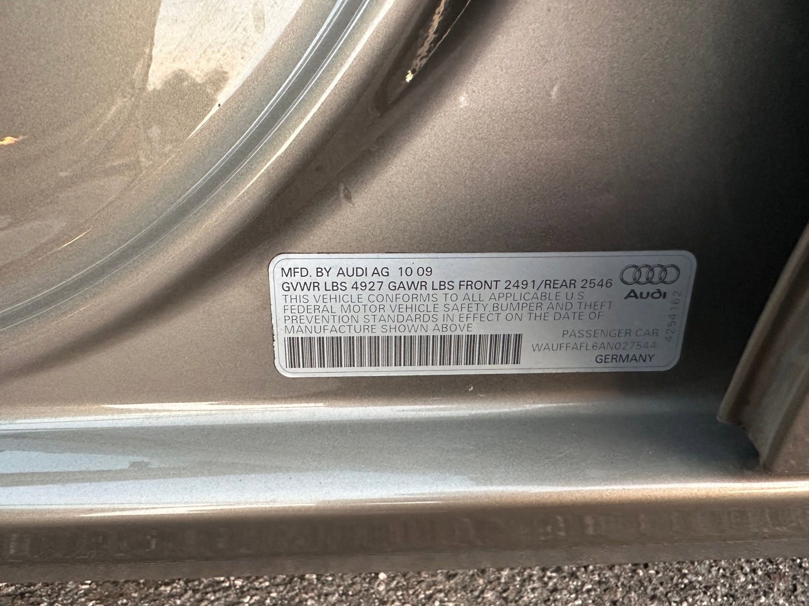 2010 Audi A4 2.0T Premium Plus Image 21 of 21