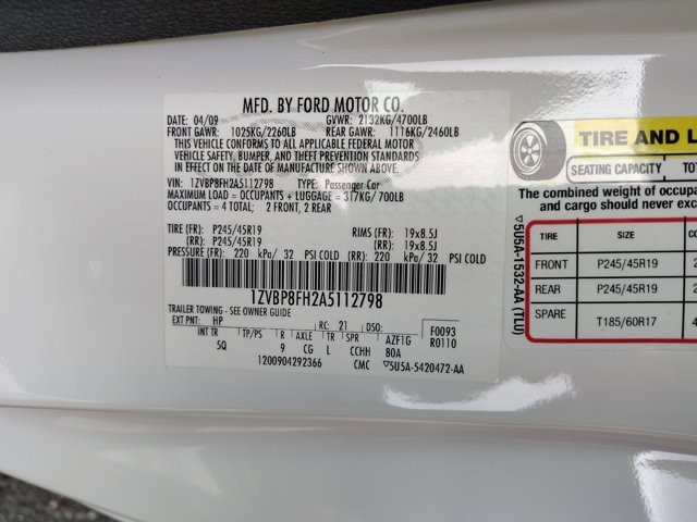 2010 Ford Mustang GT Premium Image 22 of 25