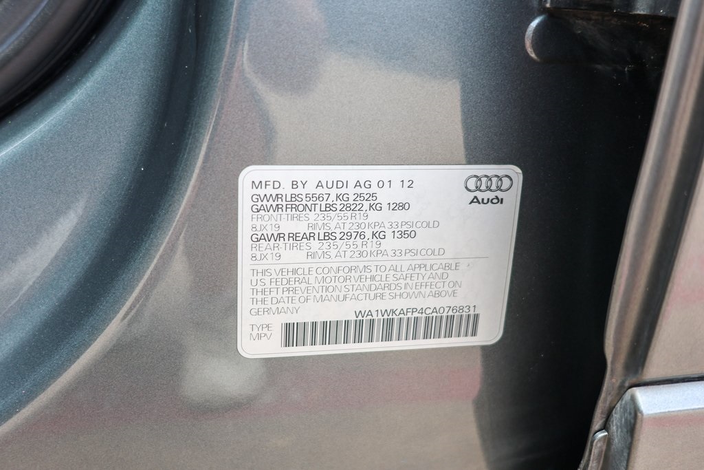 2012 Audi Q5 3.2L Prestige Image 25 of 27