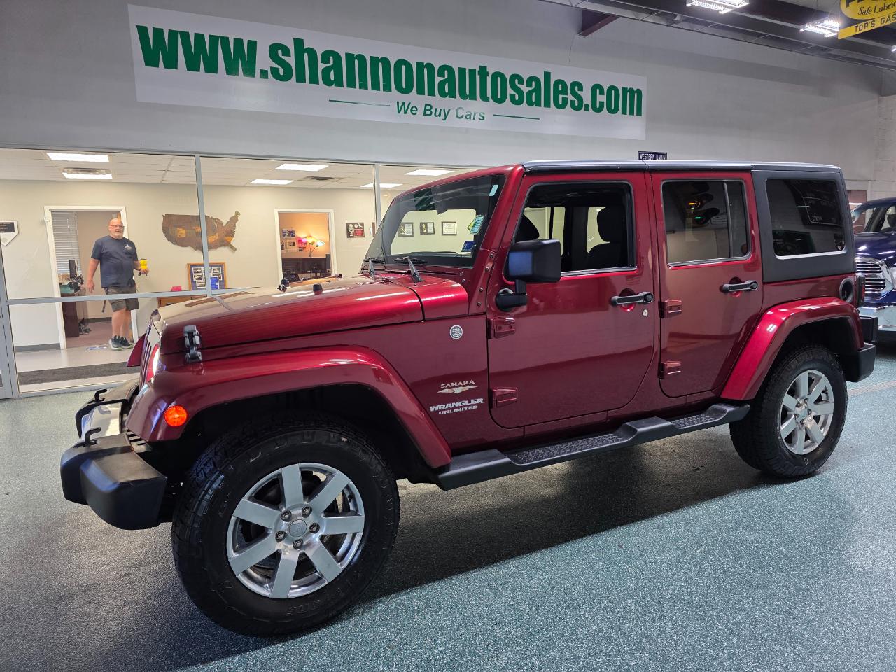2012 Jeep Wrangler Unlimited Sahara Image 1 of 37