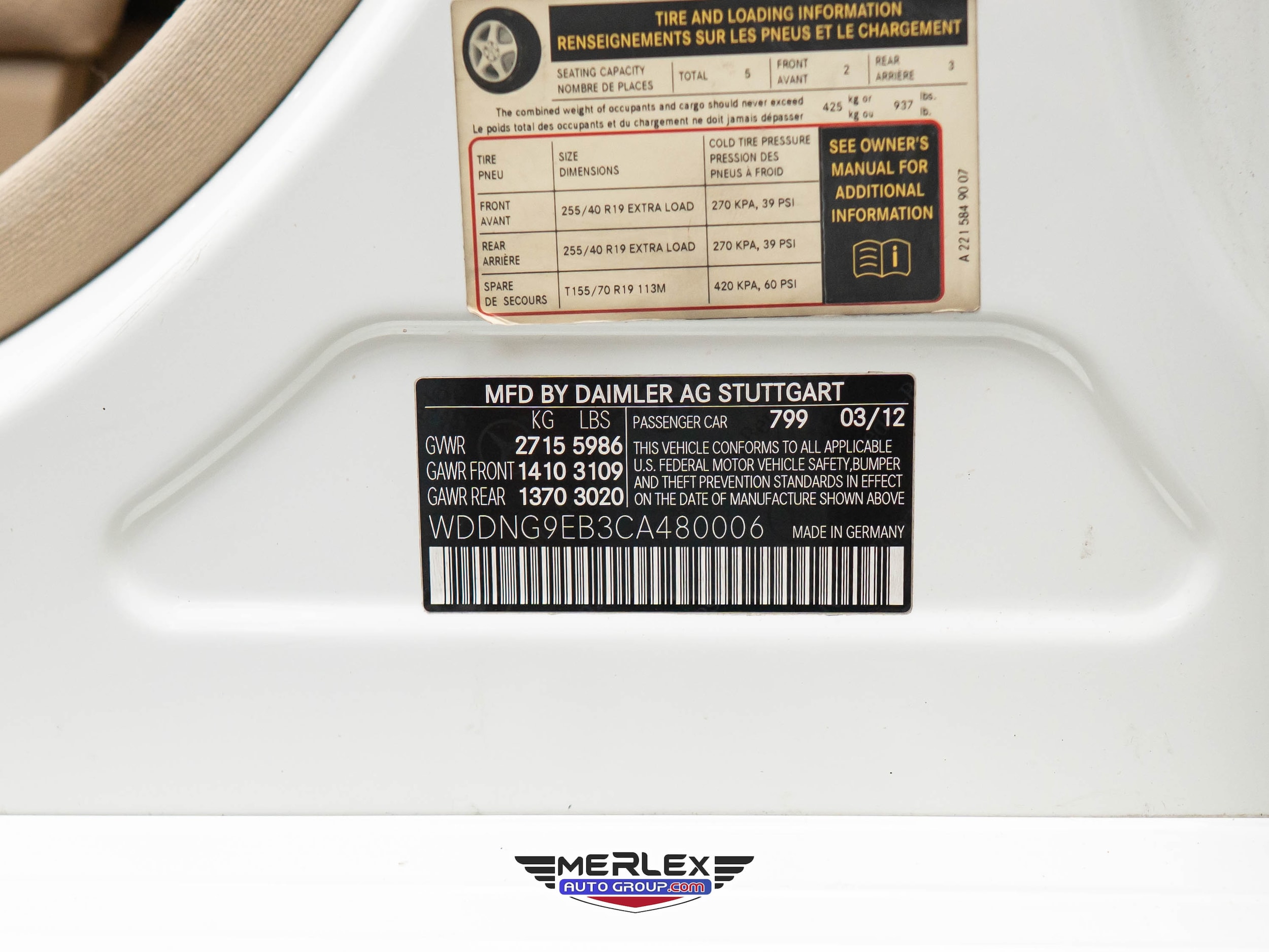 2012 Mercedes-Benz S-Class 550 Image 40 of 51