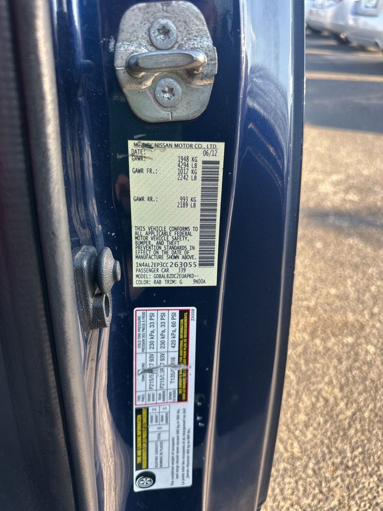 2012 Nissan Altima 2.5 S Image 19 of 19