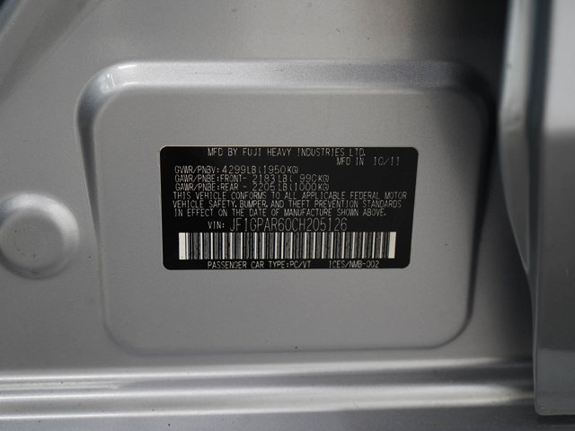 2012 Subaru Impreza 2.0i Sport Limited Image 24 of 28