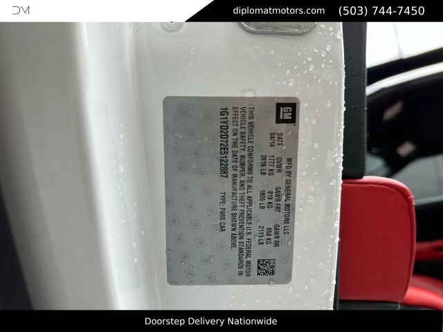 2014 Chevrolet Corvette Stingray 2LT Image 26 of 39