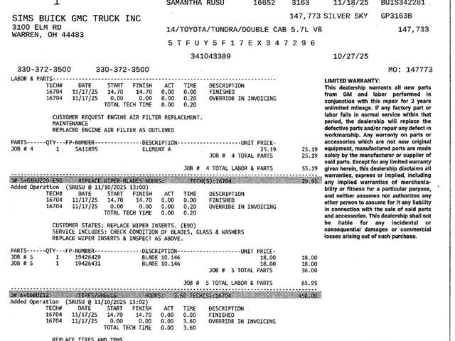 2014 Toyota Tundra SR Image 26 of 40