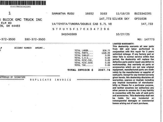 2014 Toyota Tundra SR Image 30 of 40