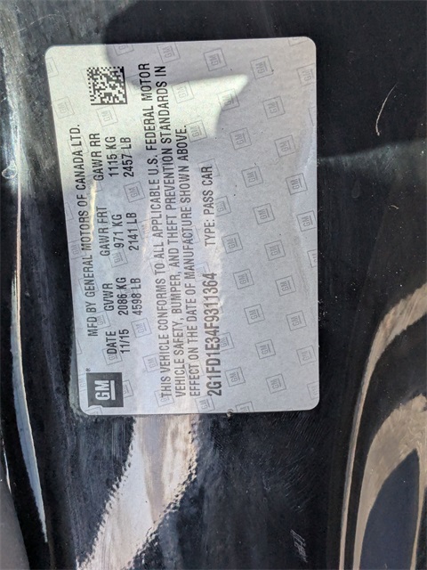 2015 Chevrolet Camaro LT Image 24 of 26