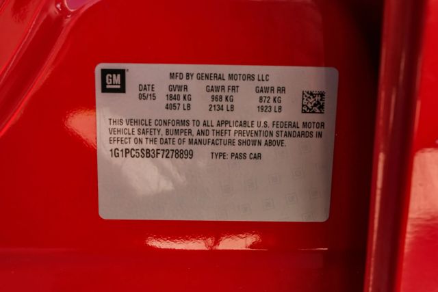 2015 Chevrolet Cruze LT Image 50 of 59