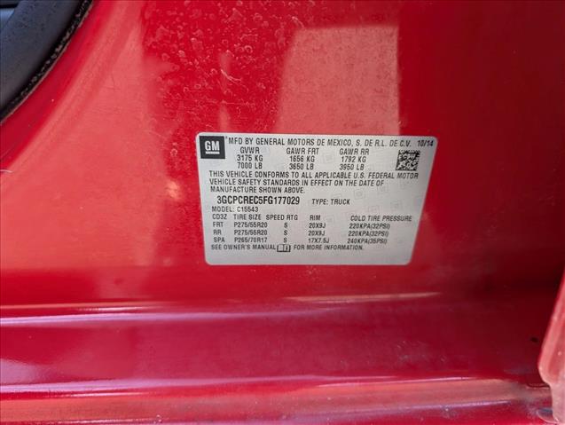 2015 Chevrolet Silverado 1500 LT Image 17 of 20