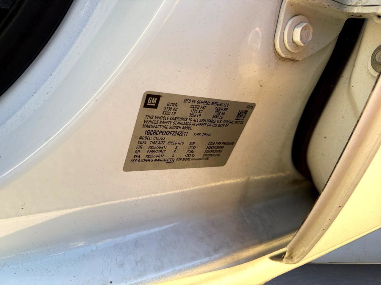 2015 Chevrolet Silverado 1500 Work Truck Image 12 of 12