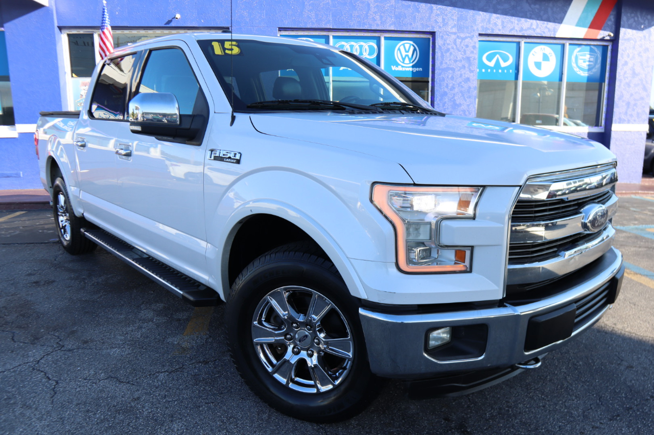 2015 Ford F-150 Lariat Image 3 of 43