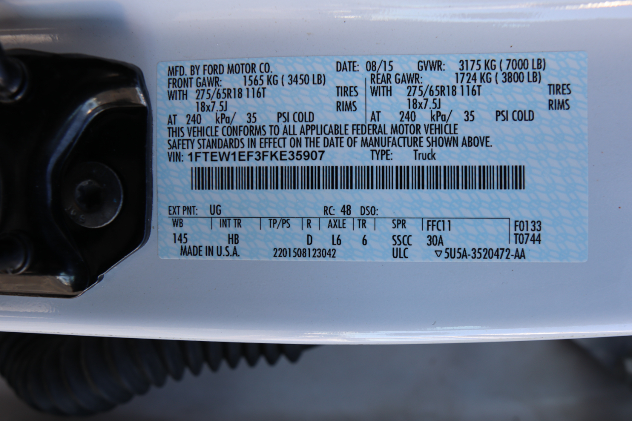 2015 Ford F-150 Lariat Image 40 of 43