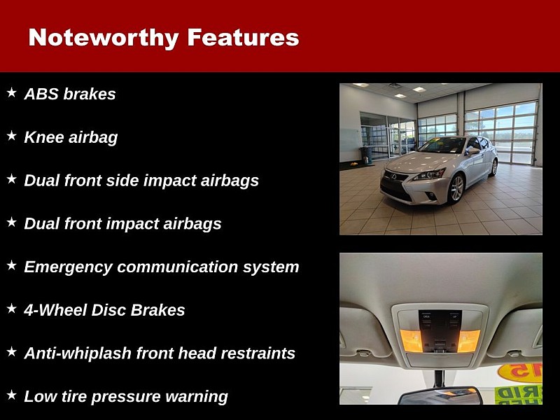 2015 Lexus CT Hybrid 200h Image 29 of 29