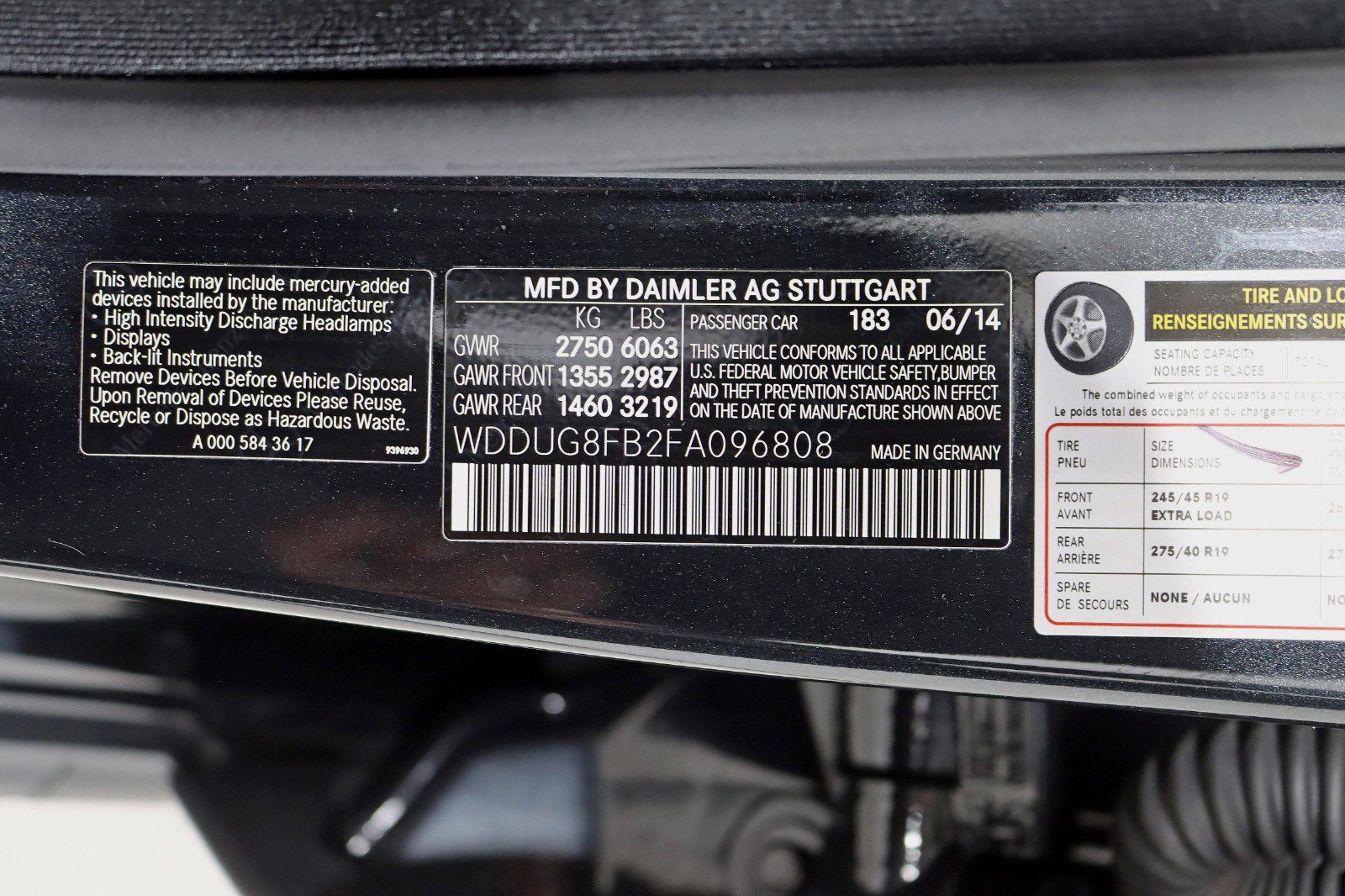 2015 Mercedes-Benz S-Class 550 Image 39 of 51