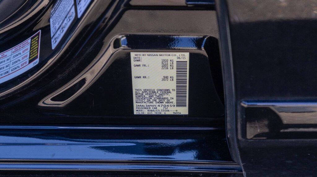 2015 Nissan Altima 2.5 S Image 26 of 30