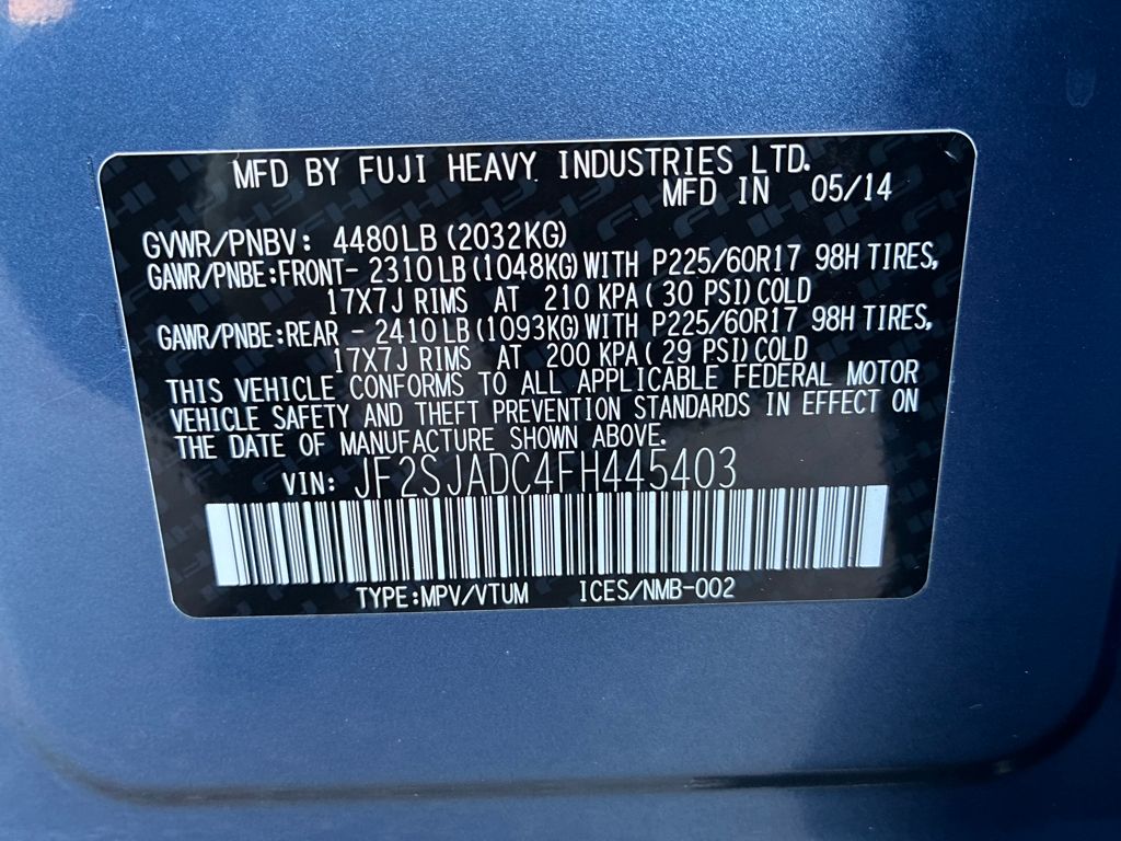 2015 Subaru Forester 2.5i Premium Image 27 of 29