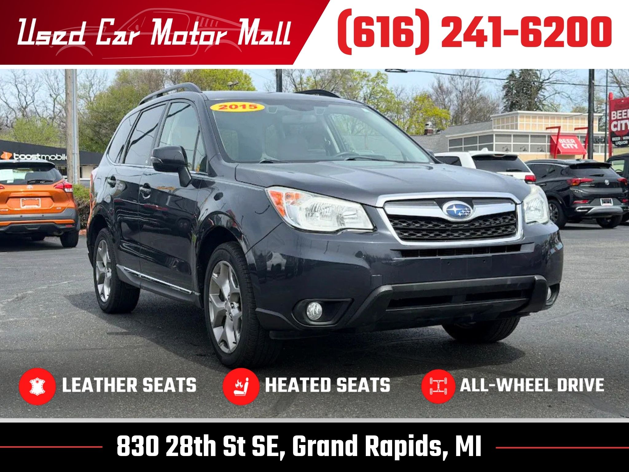 2015 Subaru Forester 2.5i Touring Image 2 of 34