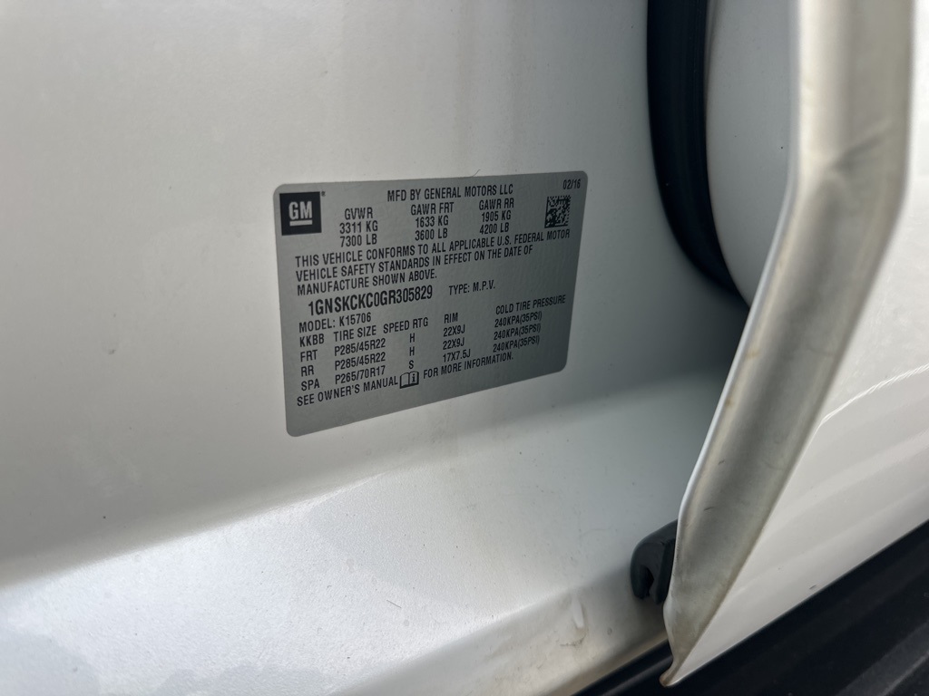 2016 Chevrolet Tahoe LTZ Image 30 of 40