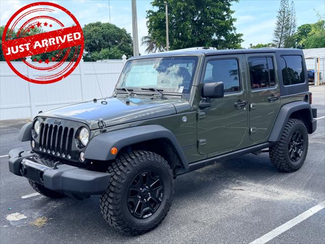 2016 Jeep Wrangler Unlimited Willys Wheeler Image 3 of 24