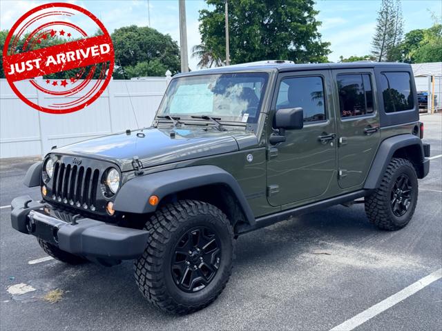 2016 Jeep Wrangler Unlimited Willys Wheeler Image 2 of 24