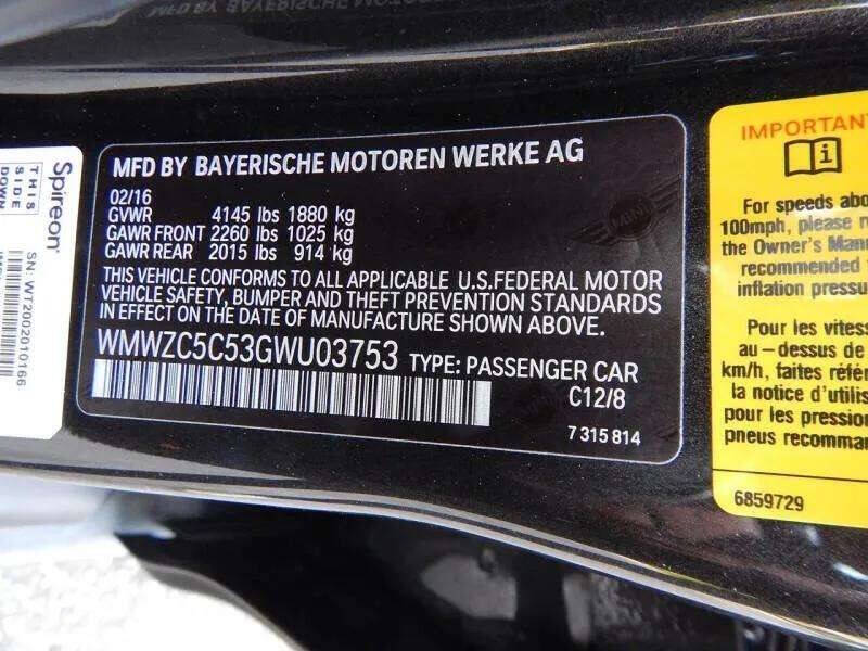 2016 MINI Cooper Countryman S Image 34 of 59