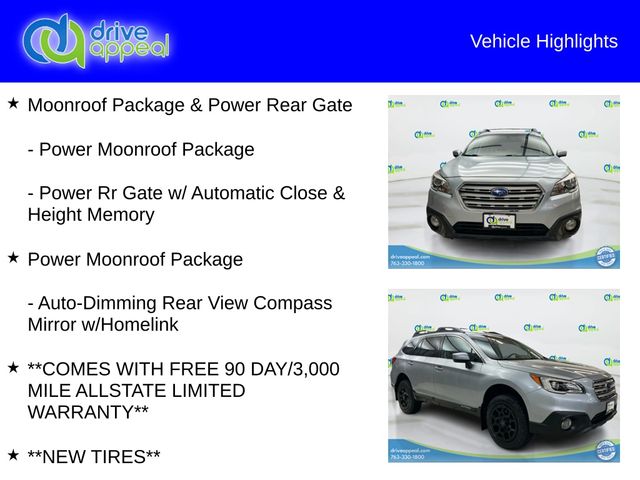 2016 Subaru Outback 2.5i Premium Image 5 of 30
