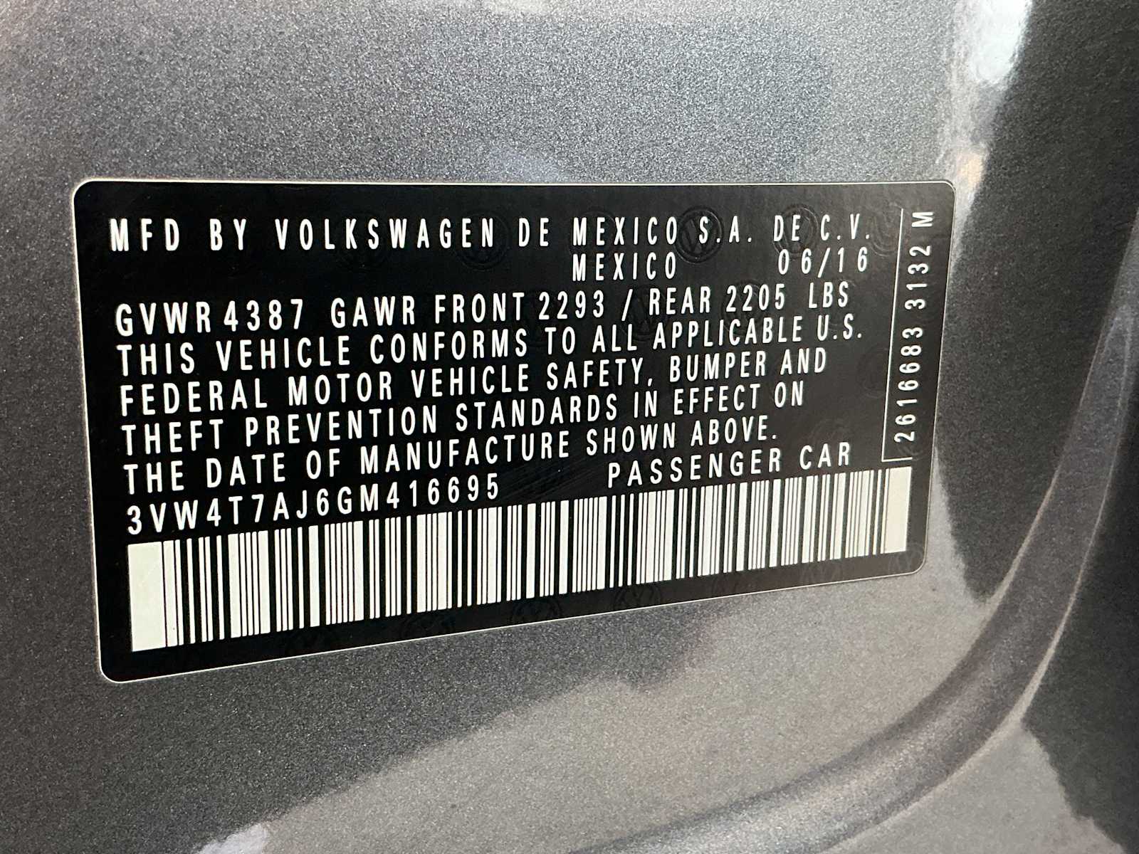 2016 Volkswagen Jetta 2.0T GLI SE Image 24 of 28