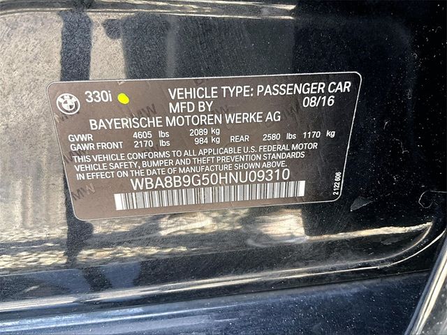 2017 BMW 3 Series 330i Image 23 of 27