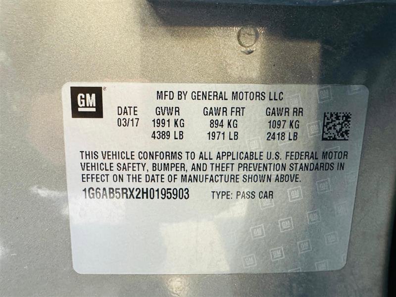 2017 Cadillac ATS Luxury Image 25 of 32