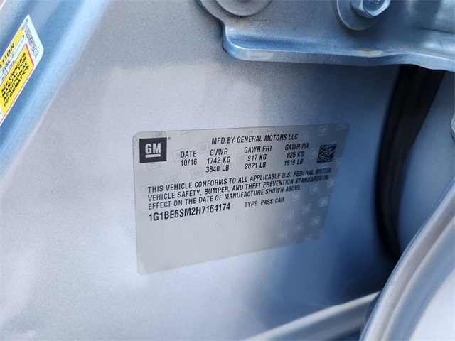 2017 Chevrolet Cruze LT Image 26 of 32