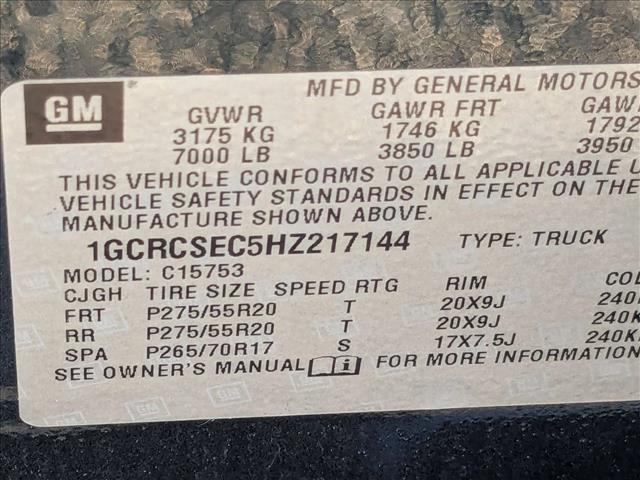 2017 Chevrolet Silverado 1500 LTZ Image 22 of 24