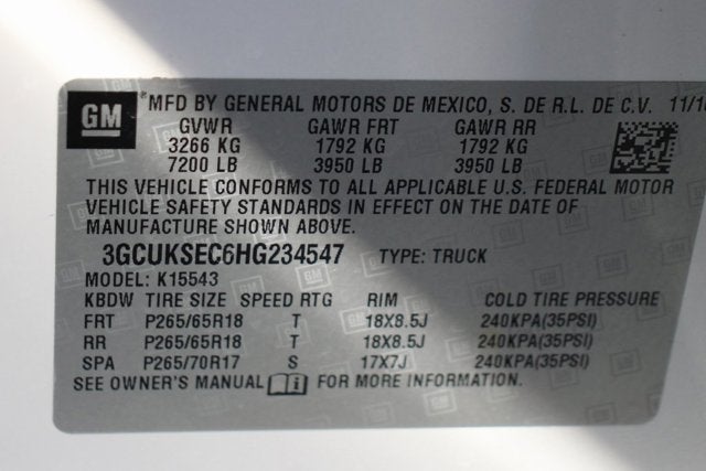 2017 Chevrolet Silverado 1500 LTZ Image 31 of 53