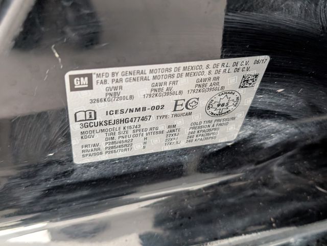 2017 Chevrolet Silverado 1500 LTZ Image 23 of 35