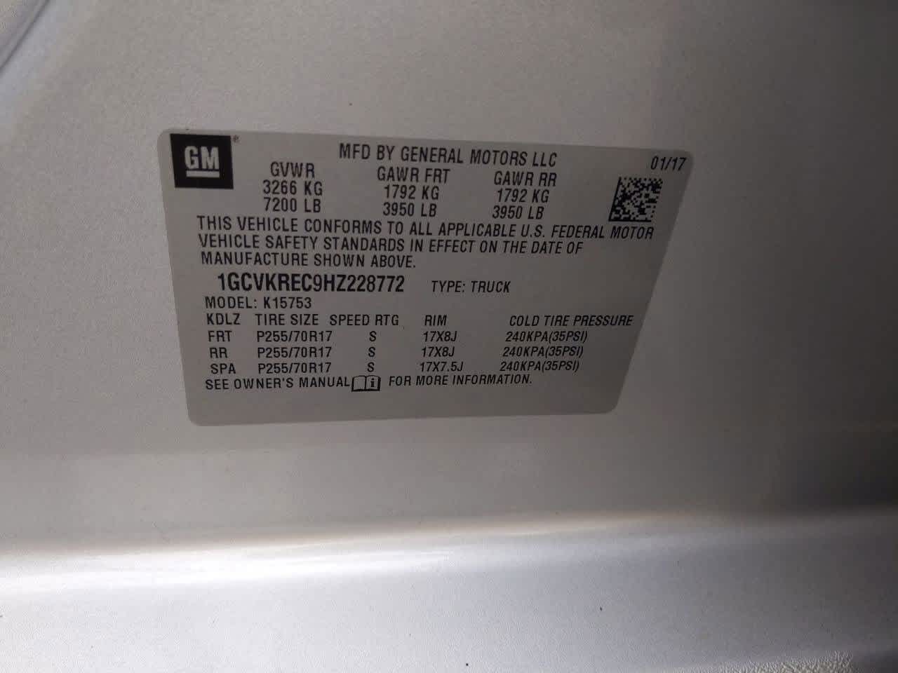 2017 Chevrolet Silverado 1500 LT Image 27 of 34