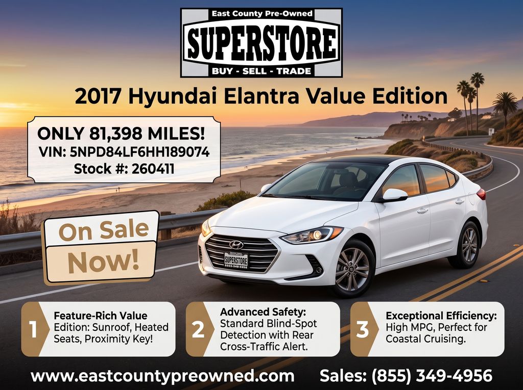 2017 Hyundai Elantra Value Edition Image 2 of 19