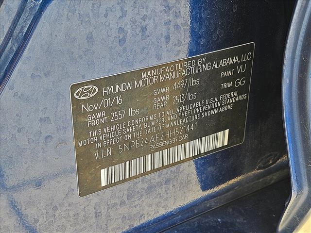 2017 Hyundai Sonata SE Image 23 of 24