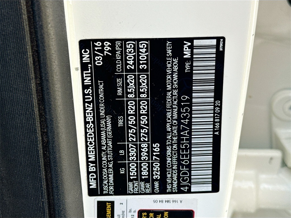 2017 Mercedes-Benz GLS 450 Image 32 of 33