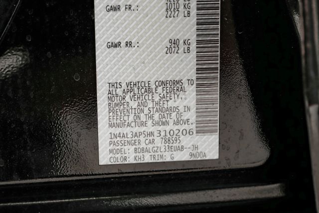2017 Nissan Altima 2.5 S Image 52 of 60