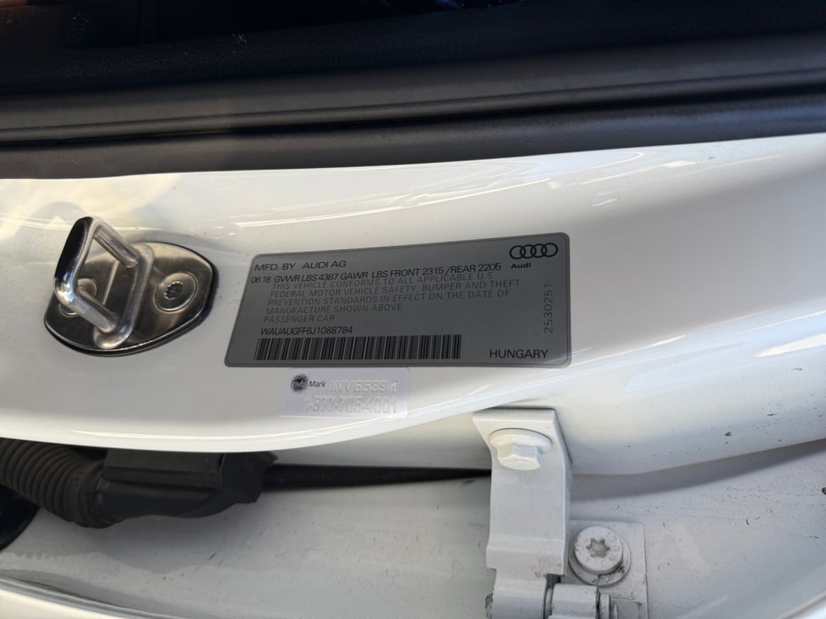 2018 Audi A3 Premium Image 19 of 19