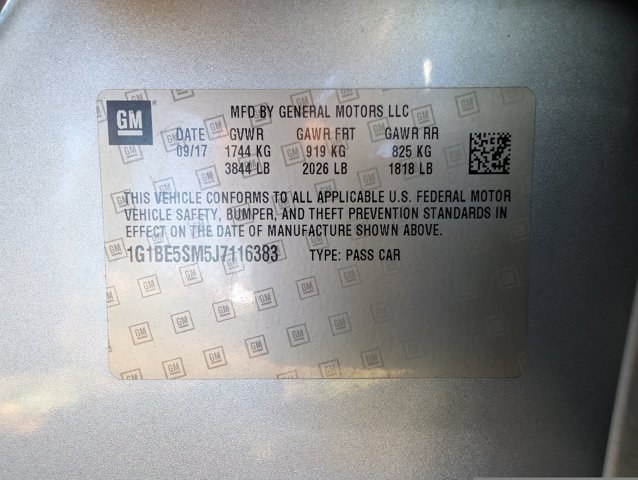 2018 Chevrolet Cruze LT Image 21 of 22