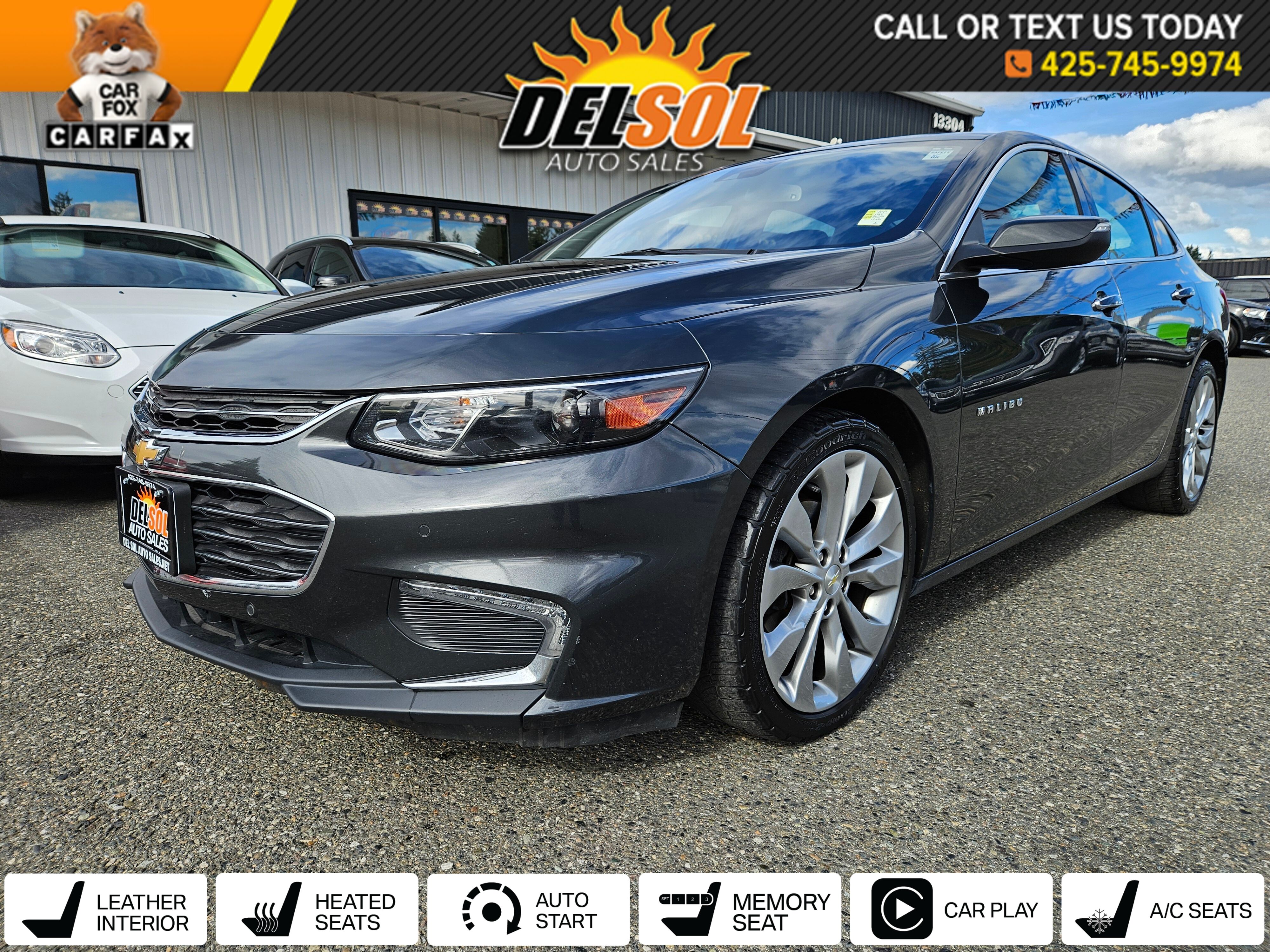 2018 Chevrolet Malibu Premier Image 1 of 29