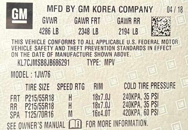 2018 Chevrolet Trax Premier Image 26 of 27