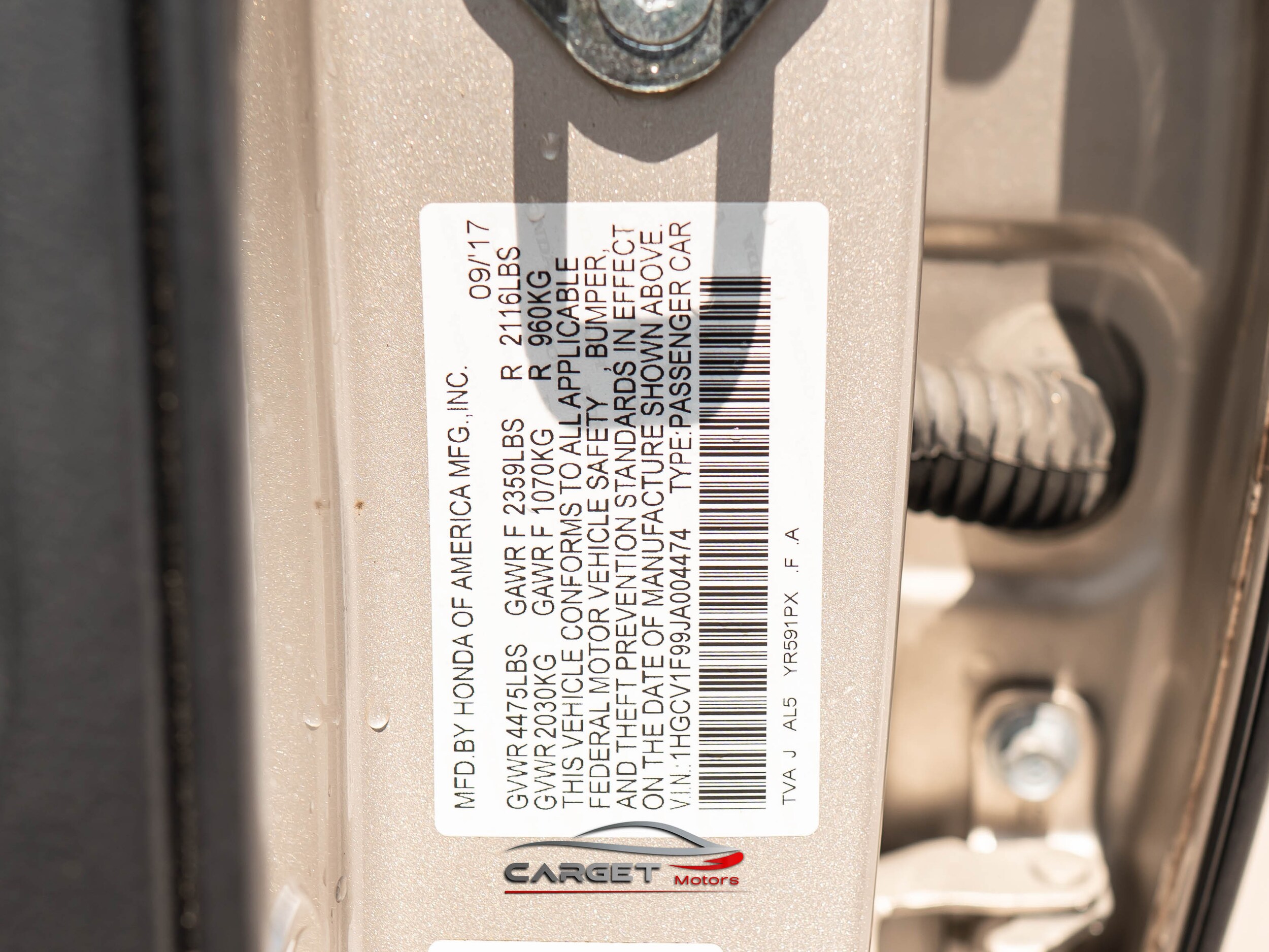 2018 Honda Accord Touring 1.5T Image 36 of 54