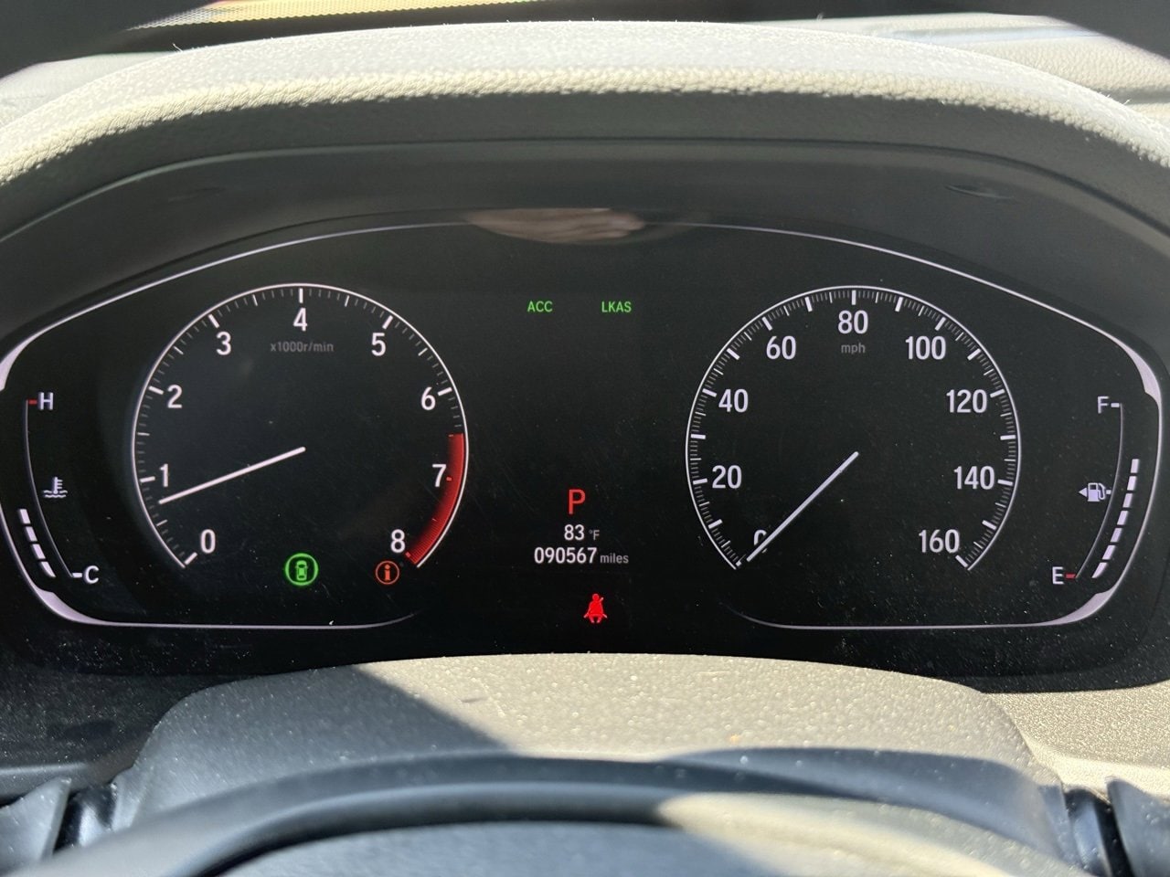2018 Honda Accord EX 1.5T Image 8 of 11