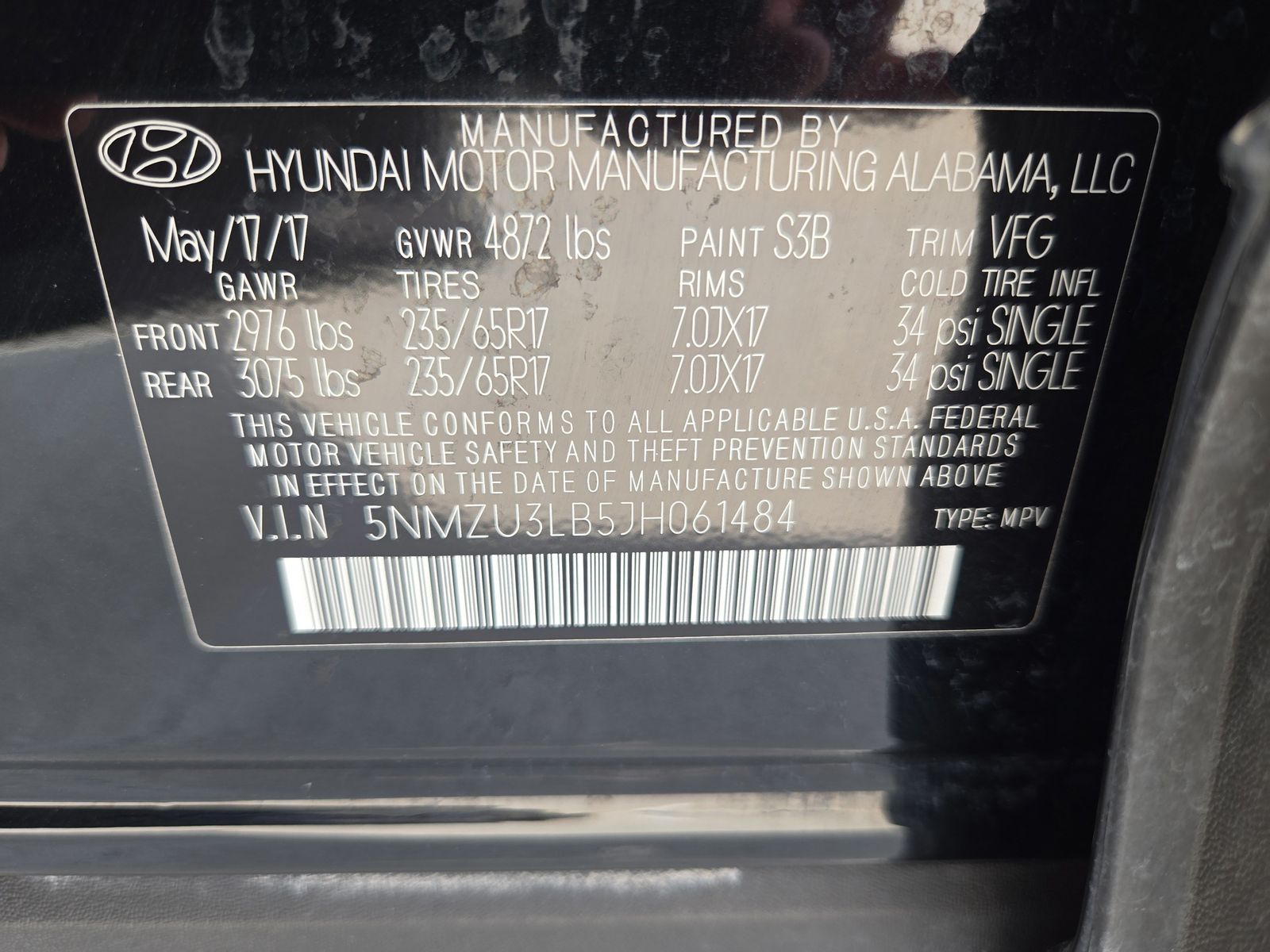 2018 Hyundai Santa Fe Sport 2.4L Image 25 of 29