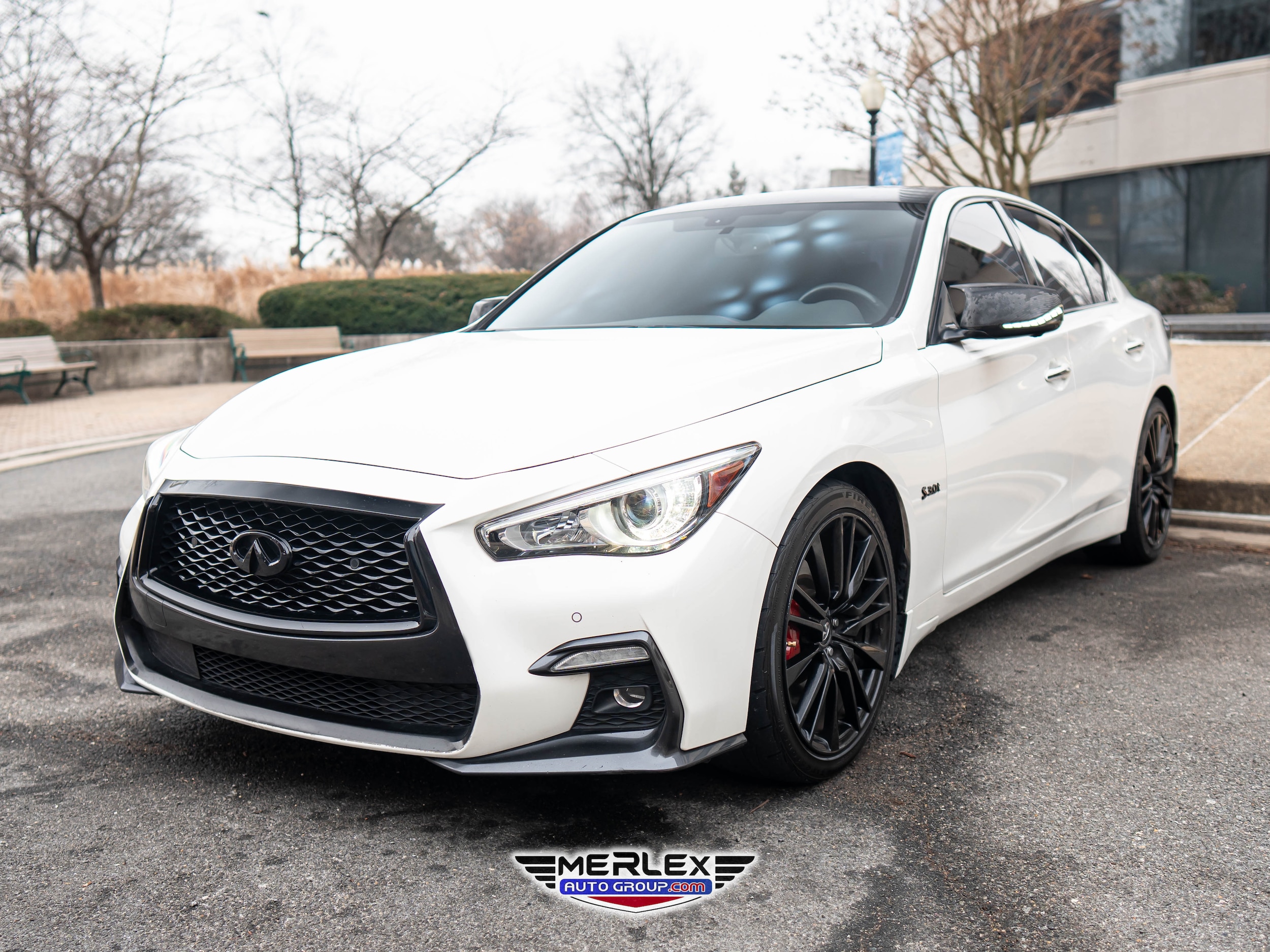2018 INFINITI Q50 Red Sport 400 Image 1 of 48
