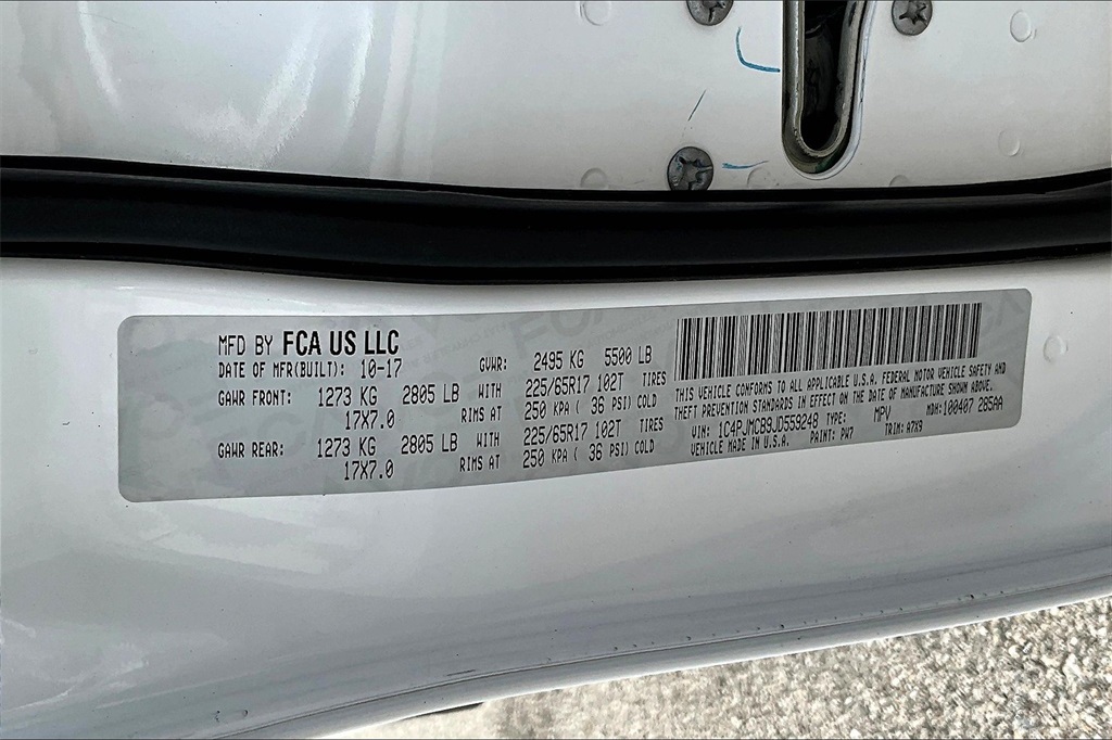 2018 Jeep Cherokee Latitude Image 24 of 28