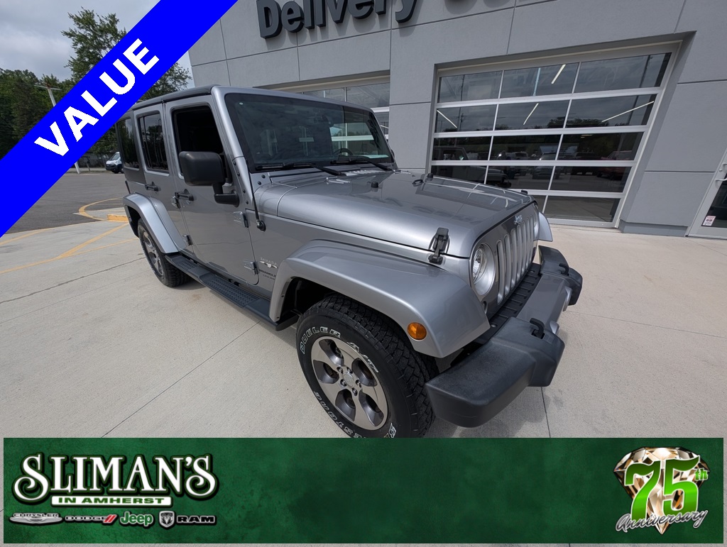 2018 Jeep Wrangler JK Unlimited Sahara Image 3 of 37