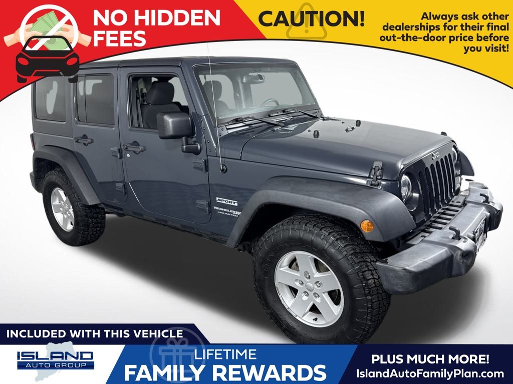 2018 Jeep Wrangler JK Unlimited Sport S Image 4 of 34