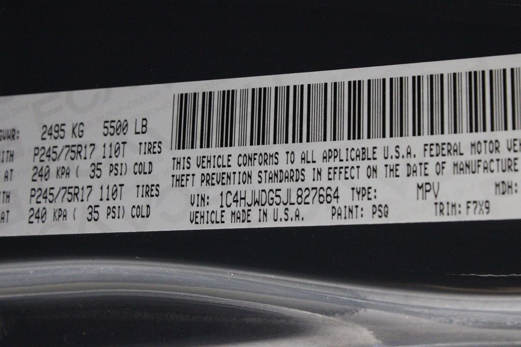 2018 Jeep Wrangler JK Unlimited Freedom Image 28 of 34